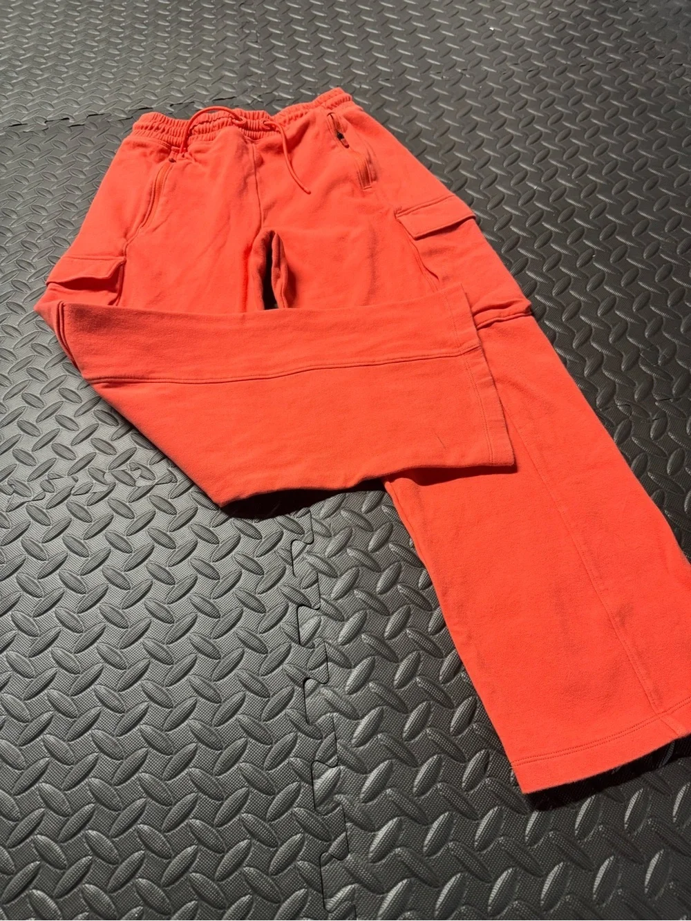 Gap Kids Coral Cargo Sweatpants Wide Leg XXL 14-16
